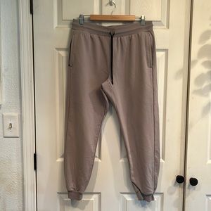 Fabletics brand size L elastic/ drawstring waist joggers